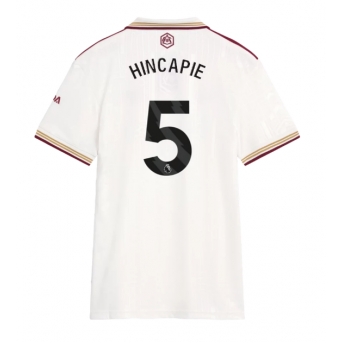 Arsenal Piero Hincapie #5 Maglia Gara Terza Repliche 2025-26 Donna Maniche Corte